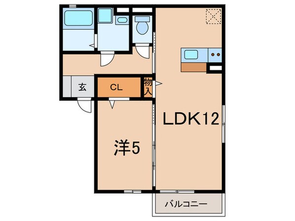 エンジェル御園の物件間取画像